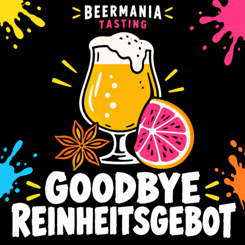 BeerMania Tasting – Goodbye Reinheitsgebot | 27.11.2026 | 15:30